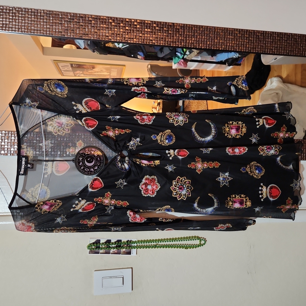 Horoscope Mesh Dress